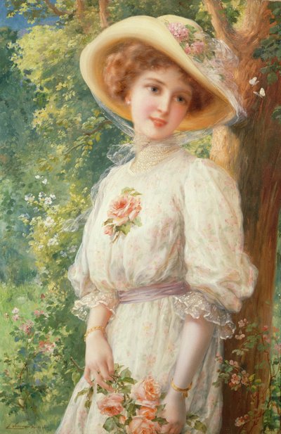 Mlle Printemps, 1910 von Emile Vernon